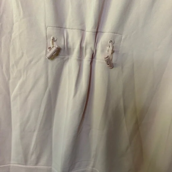 GYMSHARK Breeze Lightweight Seamless Hoodie in Shell Pink. Size Large ? - Picture 7 of 11